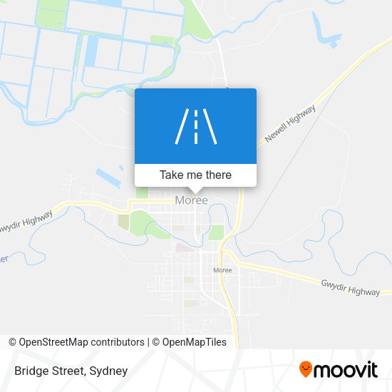 Bridge Street map