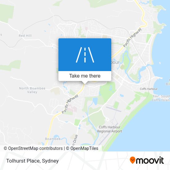 Tolhurst Place map