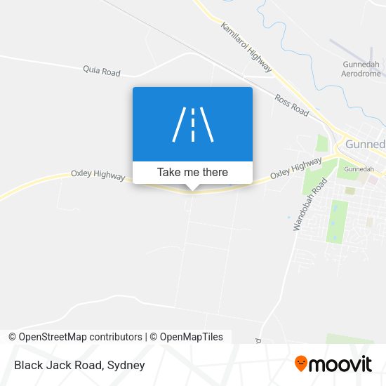 Black Jack Road map