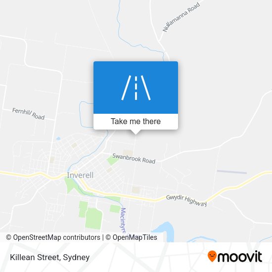Killean Street map