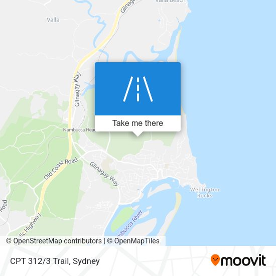 CPT 312/3 Trail map