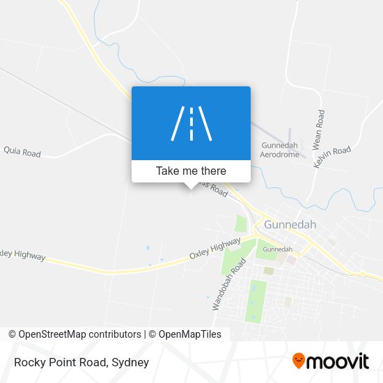 Rocky Point Road map