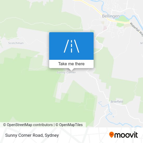 Sunny Corner Road map