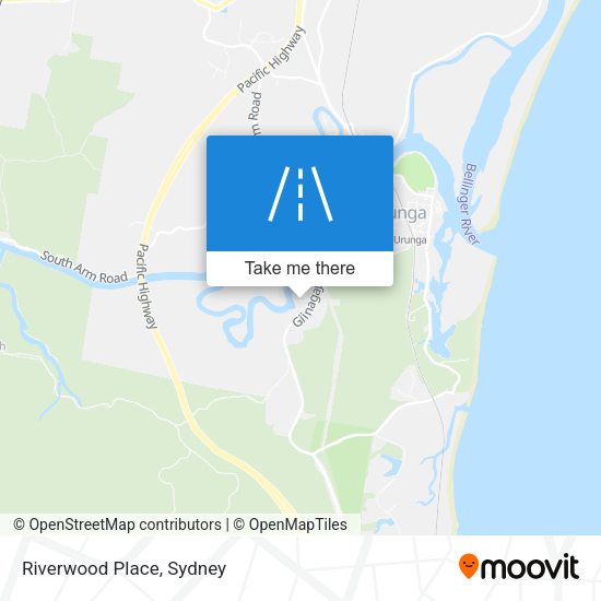 Riverwood Place map