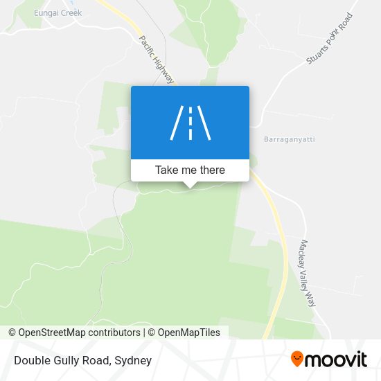Double Gully Road map