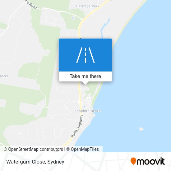 Watergum Close map
