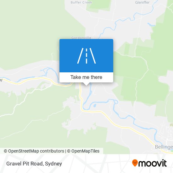 Gravel Pit Road map