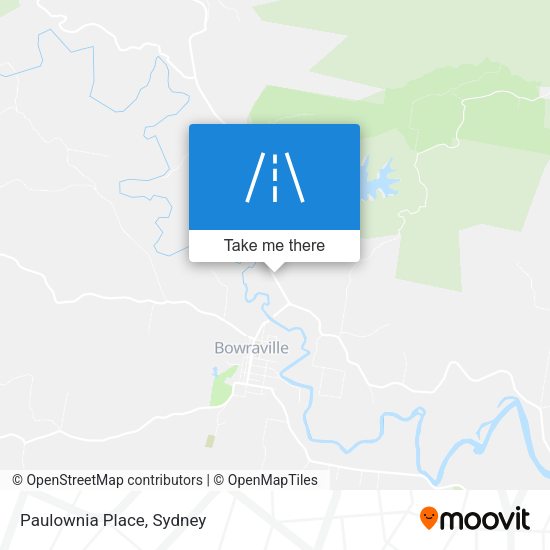 Paulownia Place map