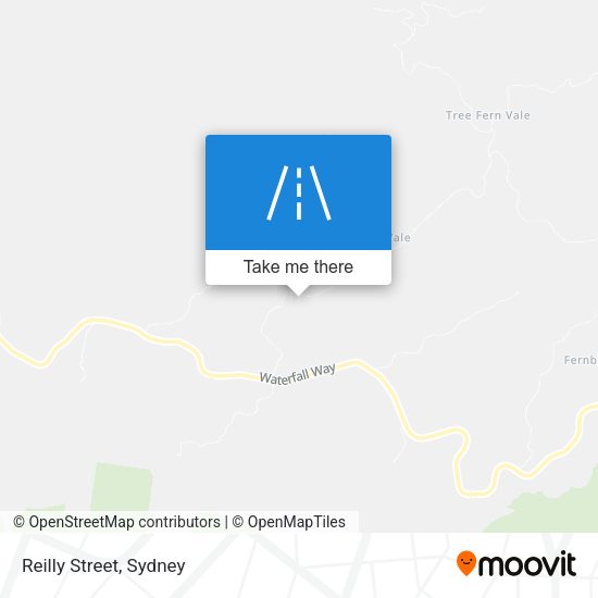 Reilly Street map