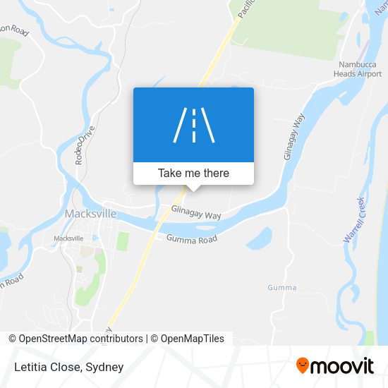 Letitia Close map