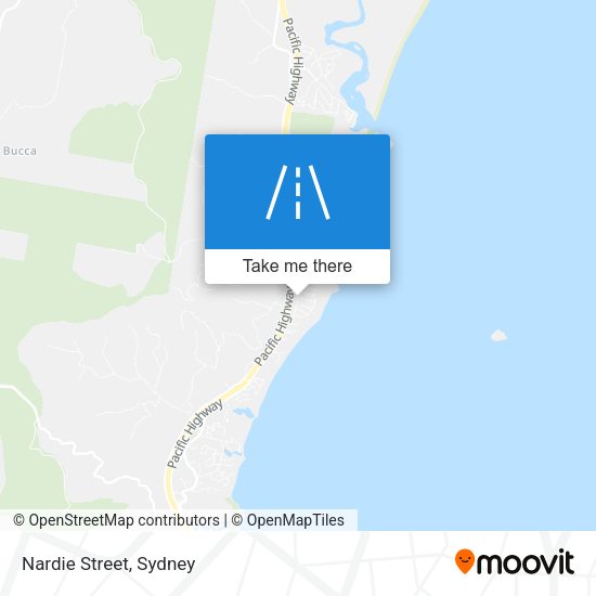 Nardie Street map