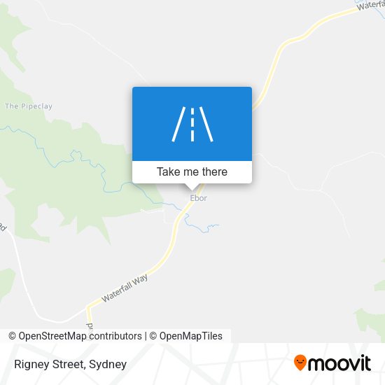 Rigney Street map