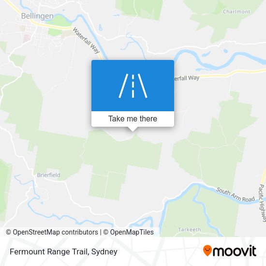 Fermount Range Trail map
