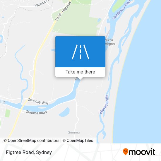 Figtree Road map