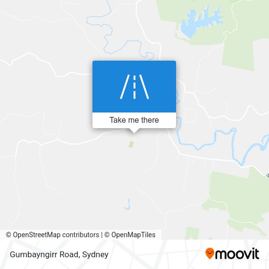 Gumbayngirr Road map