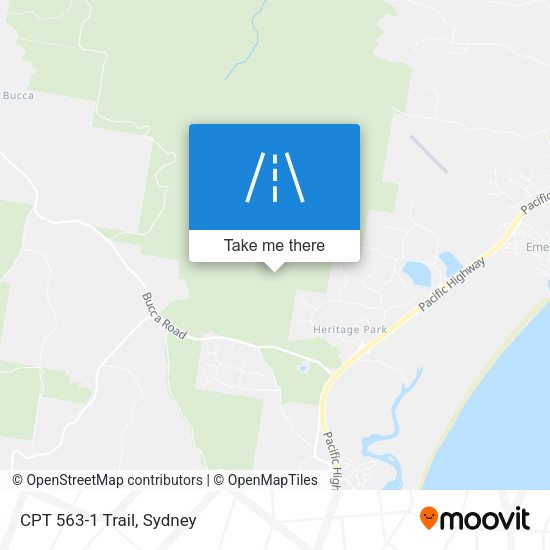 CPT 563-1 Trail map