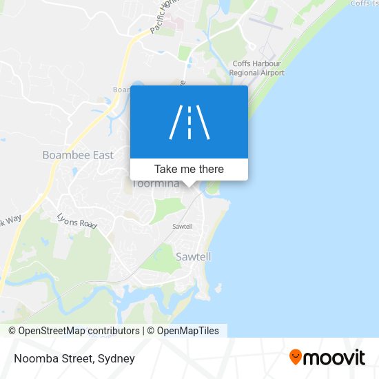 Noomba Street map