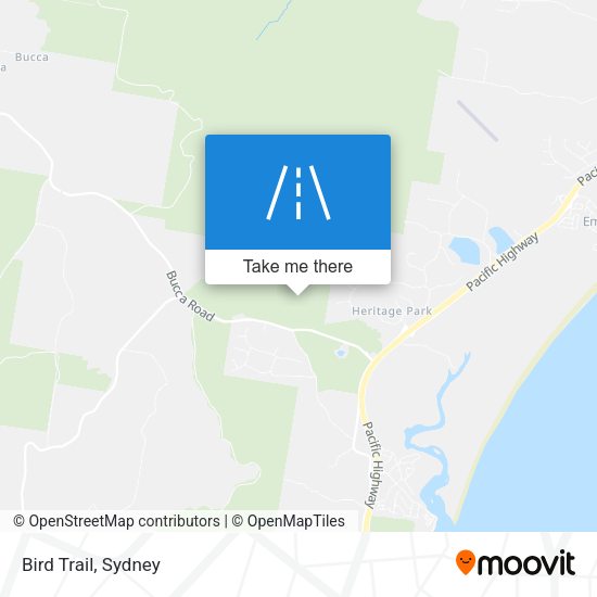Bird Trail map