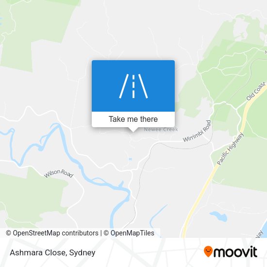 Ashmara Close map