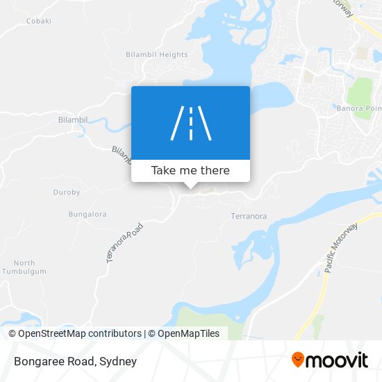 Mapa Bongaree Road