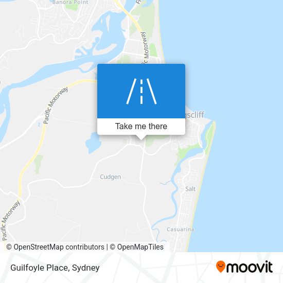 Guilfoyle Place map