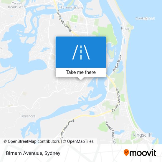 Birnam Avenuue map