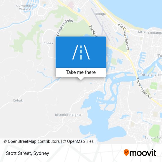 Stott Street map