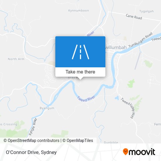 O'Connor Drive map