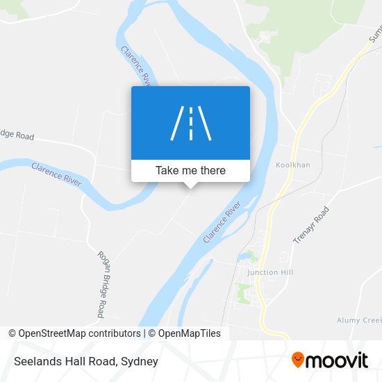 Seelands Hall Road map