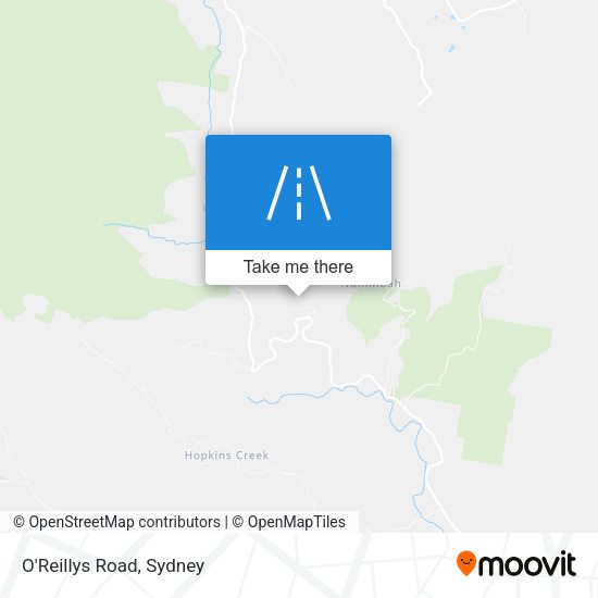 O'Reillys Road map
