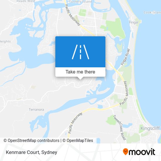Kenmare Court map