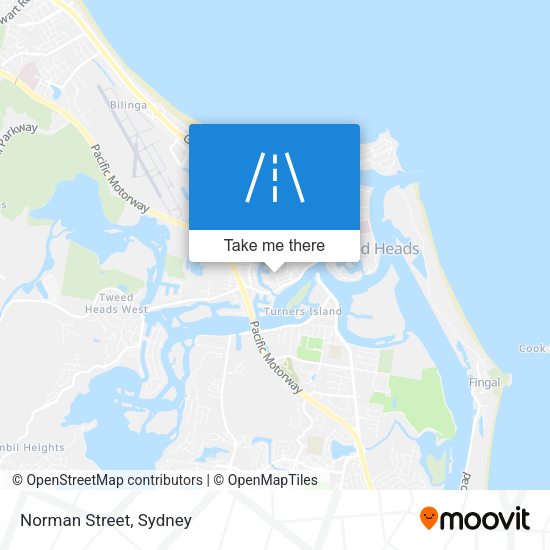 Norman Street map