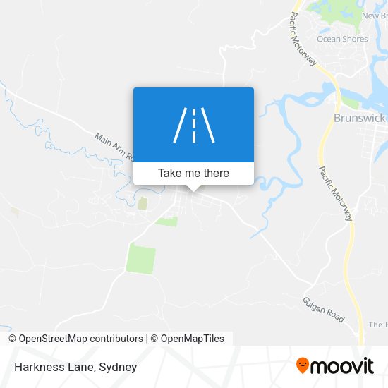 Harkness Lane map