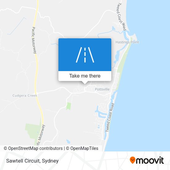Sawtell Circuit map