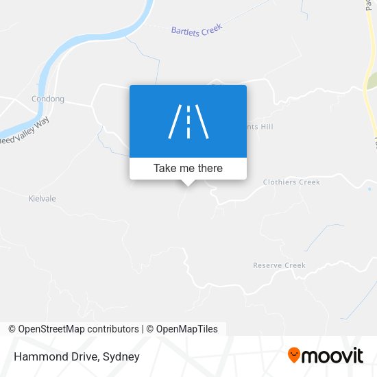 Hammond Drive map