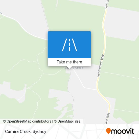 Camira Creek map