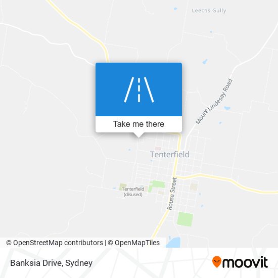 Banksia Drive map