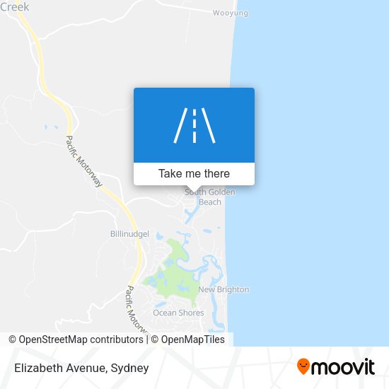 Elizabeth Avenue map