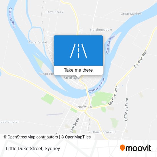Little Duke Street map