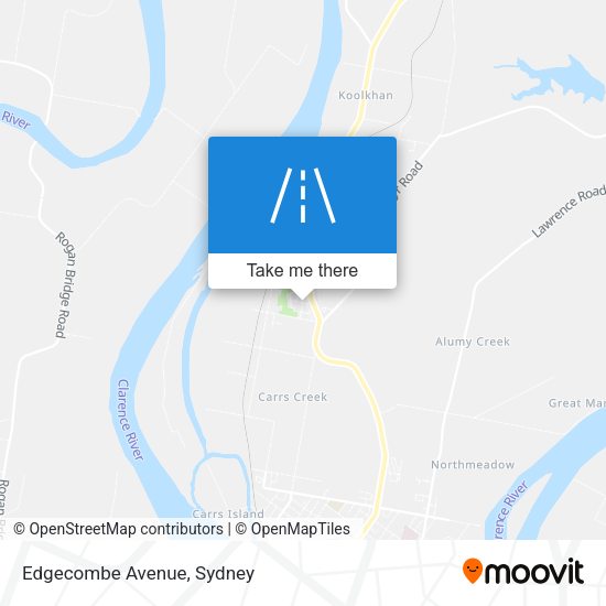 Edgecombe Avenue map