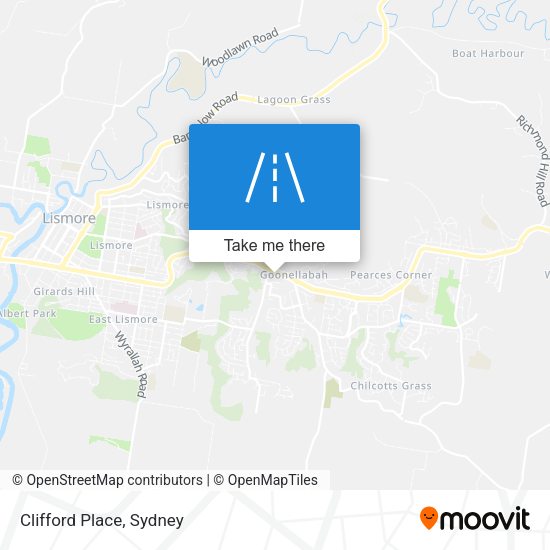 Clifford Place map