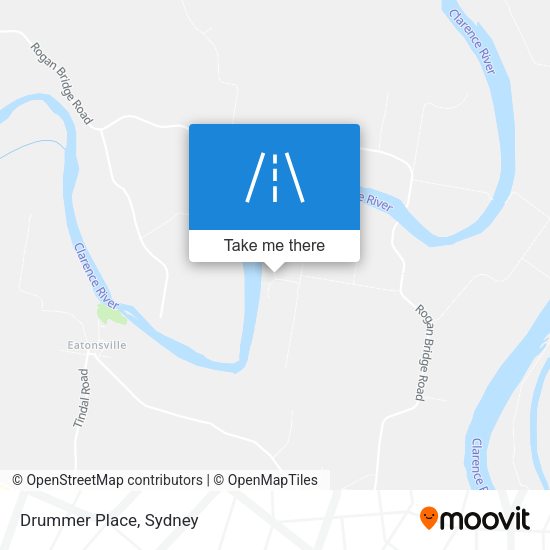 Drummer Place map