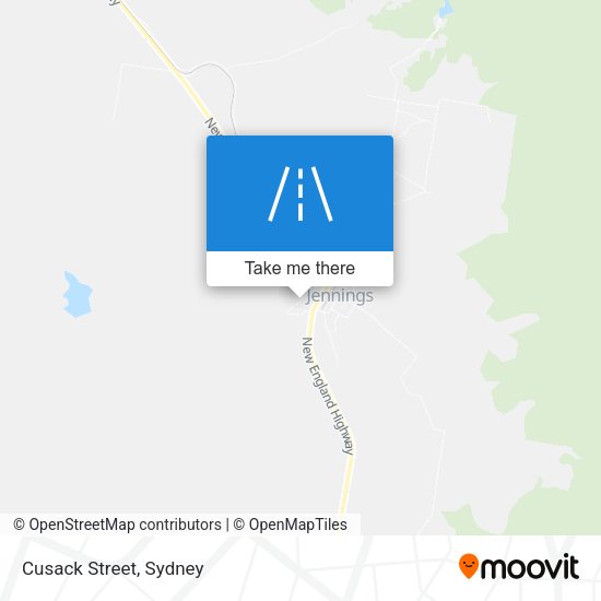 Cusack Street map