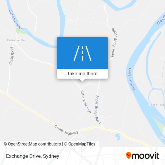 Exchange Drive map