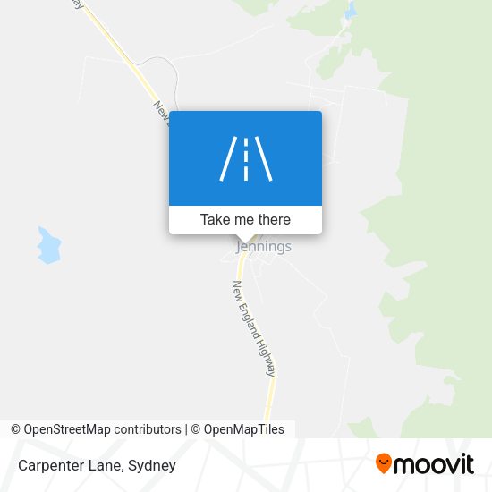 Carpenter Lane map