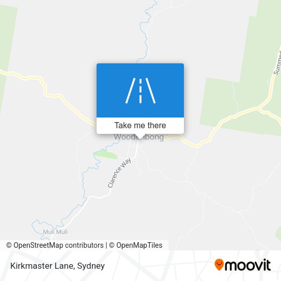 Kirkmaster Lane map