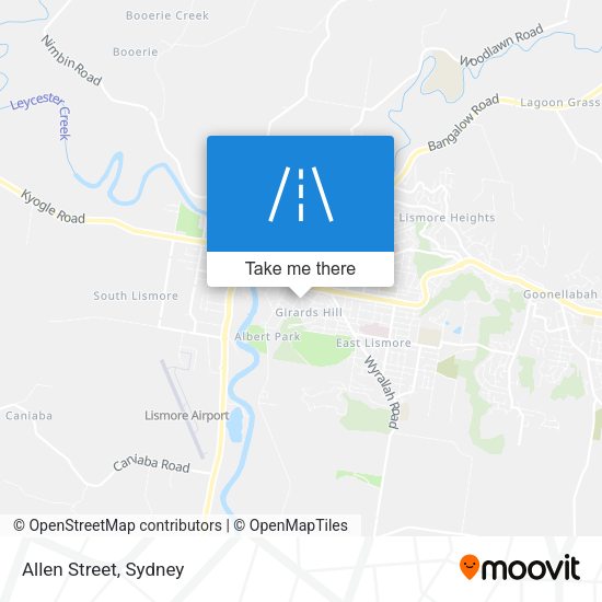 Allen Street map