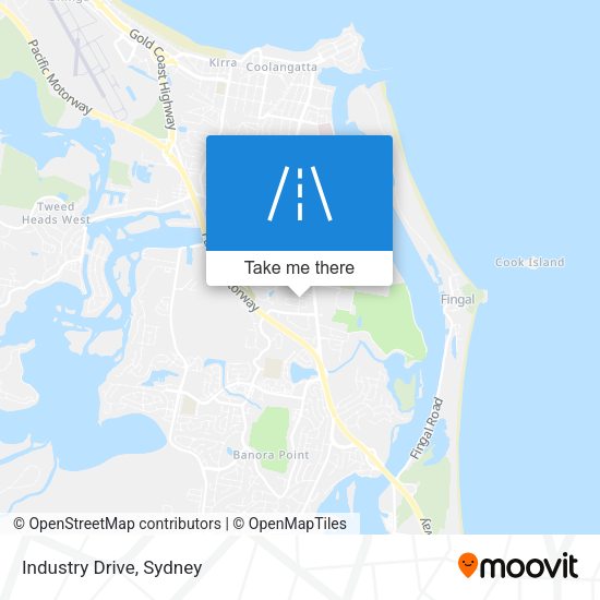 Industry Drive map