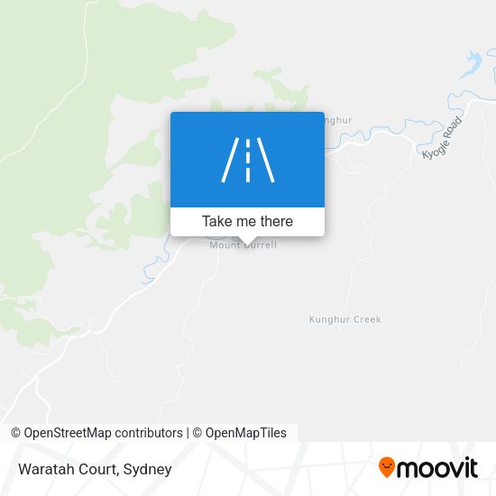Waratah Court map