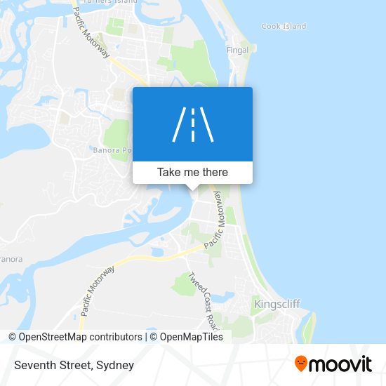 Seventh Street map